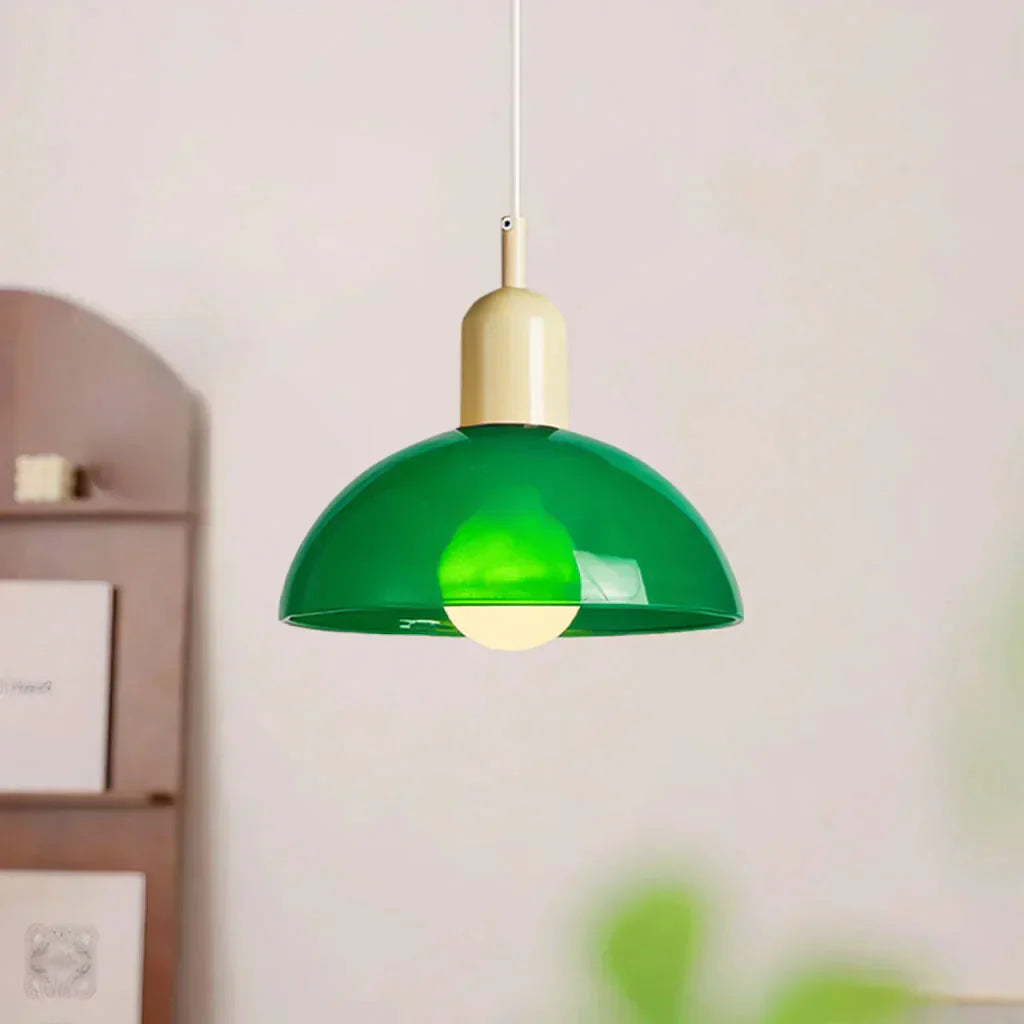 ChromaDrop | Bunte LED-Schale für stilvolle Beleuchtung Grün Beige Decorique.de