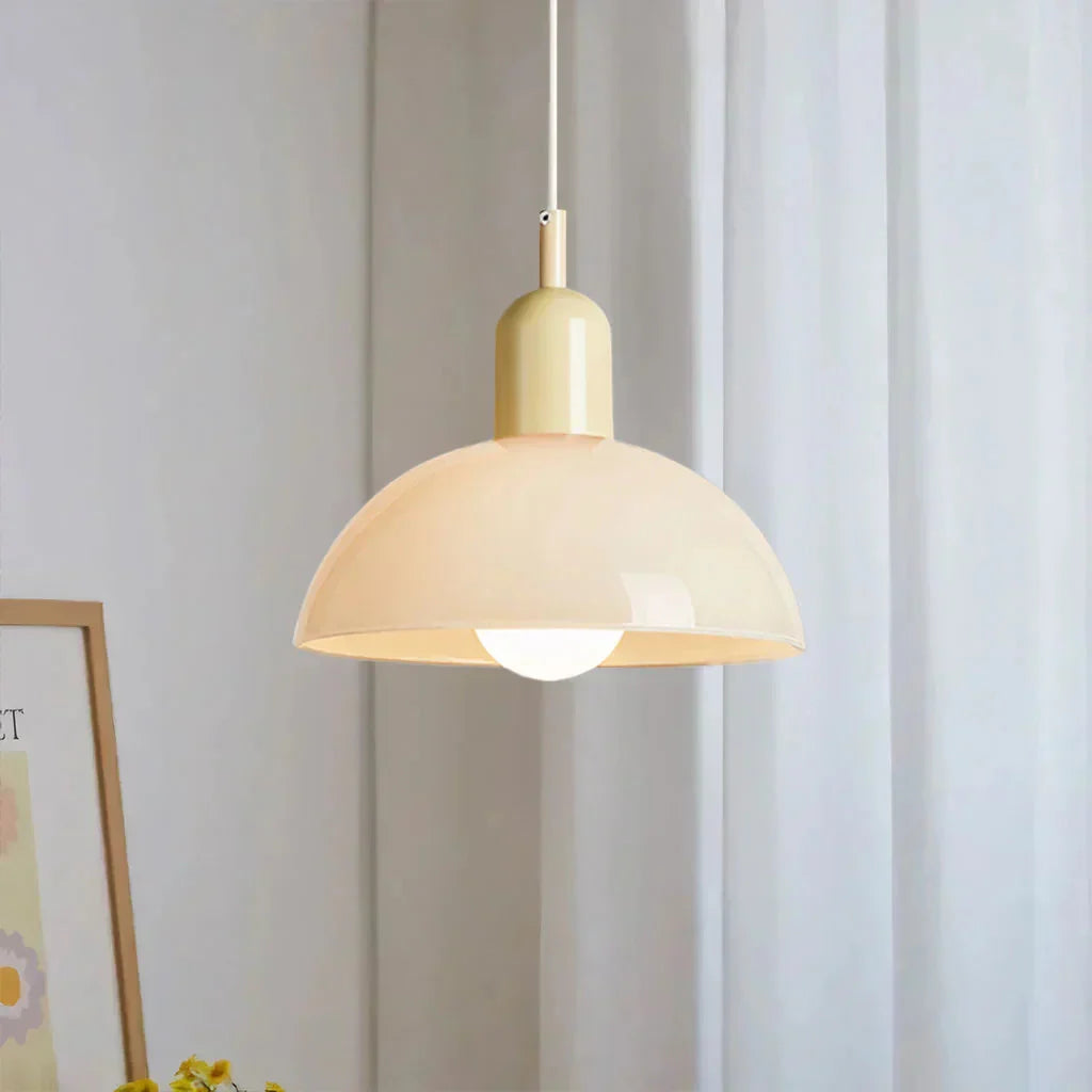 ChromaDrop | Bunte LED-Schale für stilvolle Beleuchtung Weiß Beige Decorique.de