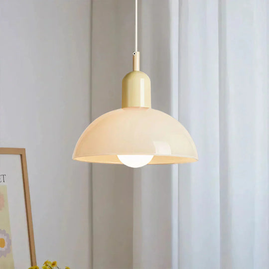 ChromaDrop | Bunte LED-Schale für stilvolle Beleuchtung Weiß Beige Decorique.de