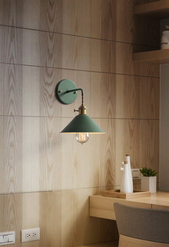 ChromaLuxe | Wandleuchte – Ein stilvolles und auffälliges Beleuchtungs-Highlight Grün Decorique.de