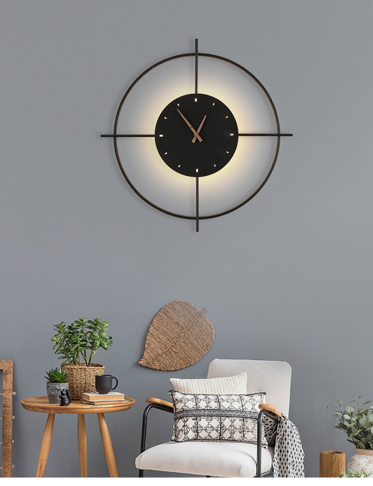 ChronoAura | LED-Uhrenleuchte Decorique