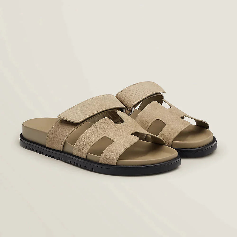 Claire | Elegante Komfort-Sandalen | Damen Beige Decorique.de
