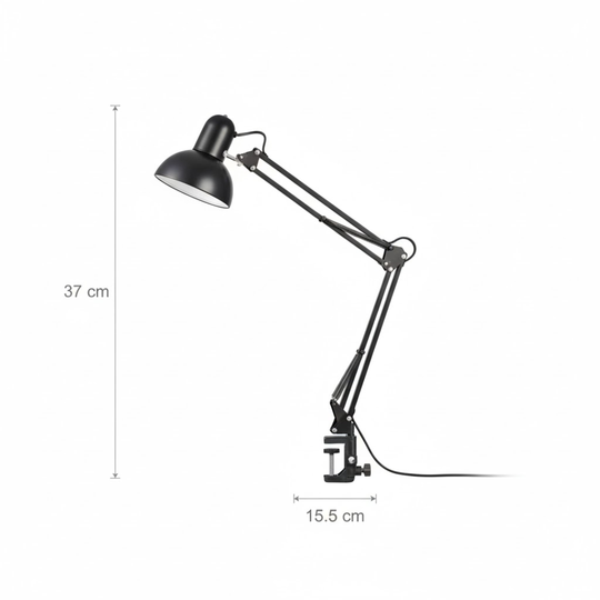 ClampGlow | Ausziehbare Tischleuchte für Präzisionslicht Decorique.de