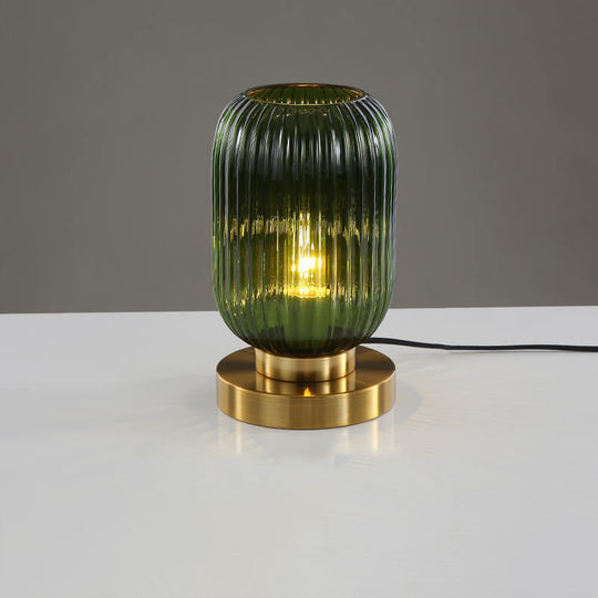 ClaraShine | Dezente Linienstruktur im Glaslampenschirm Decorique.de