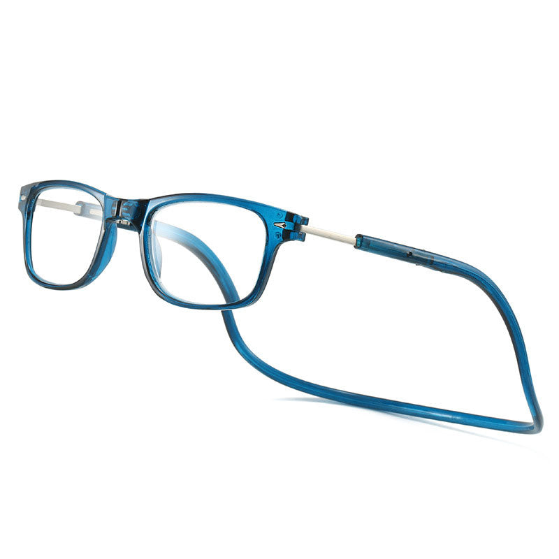 ClarityMag | Lesebrille – Magnetische Nackenhänge-Brille Blau Decorique.de