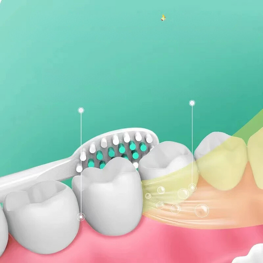 CleanFlex | Nicht wiederaufladbare Schallzahnbürste Decorique.de