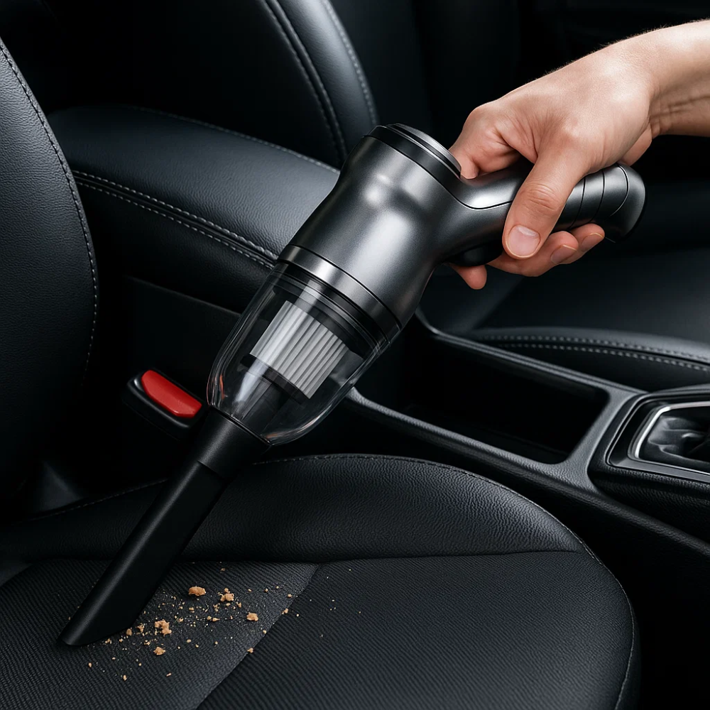 CleanJet | Kabelloser Hochleistungs-Autostaubsauger Decorique.de