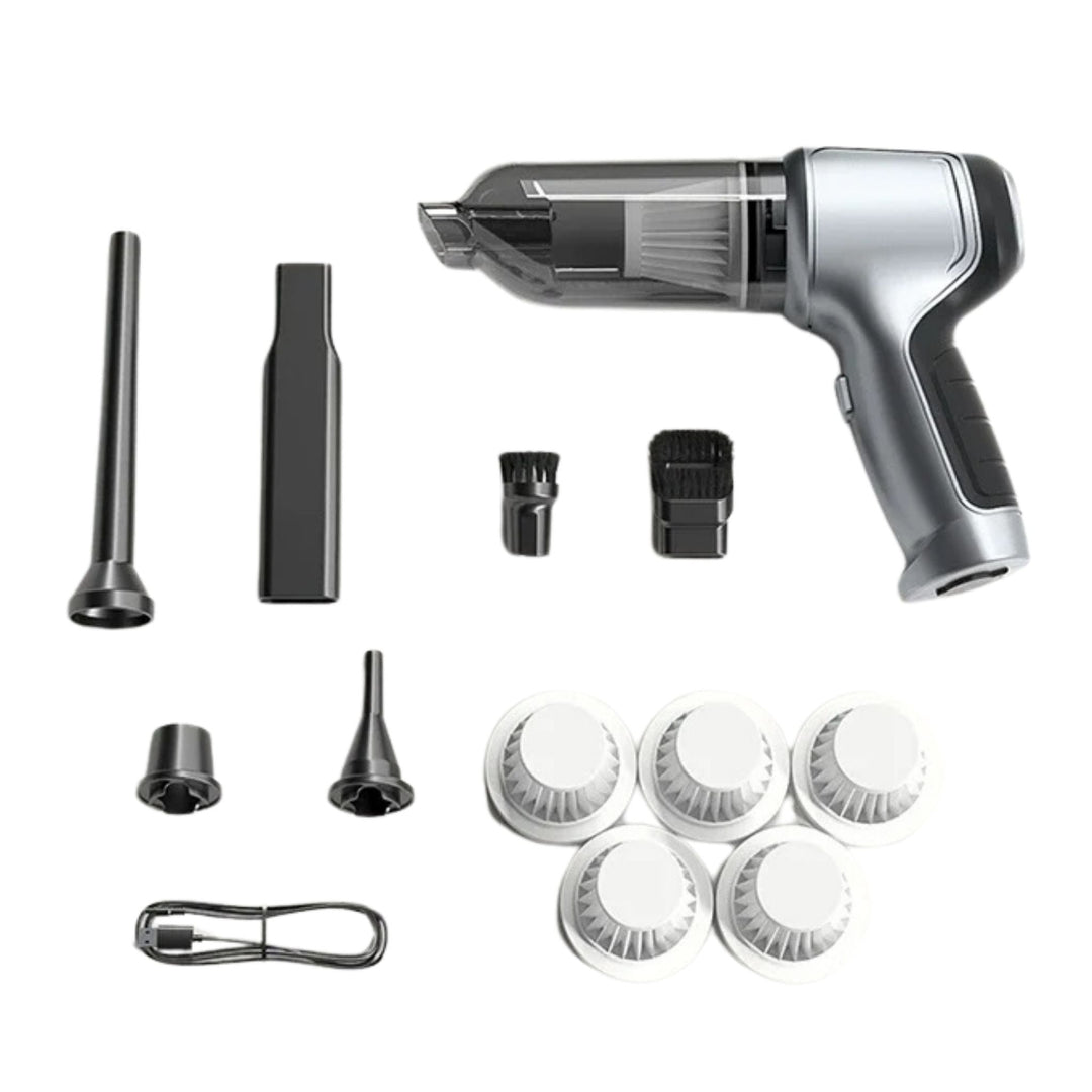 CleanVac | Leistungsstarker Kabelloser Handstaubsauger Decorique.de