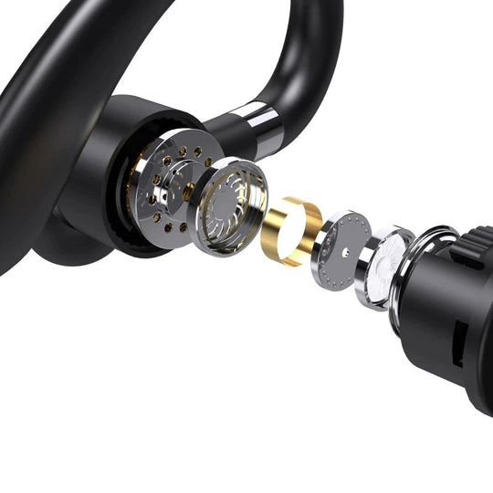 ClearCall | Trucker Dual-Mikrofon kabelloses Bluetooth 5.1 Rauschunterdrückendes Headset/Ohrhörer Decorique.de