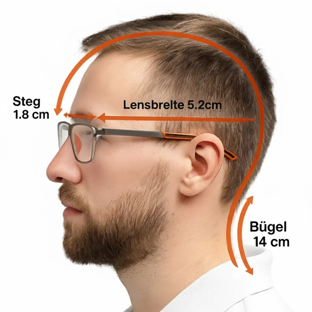ClearVision | Ultraleichte multifokale Lesebrille Decorique.de