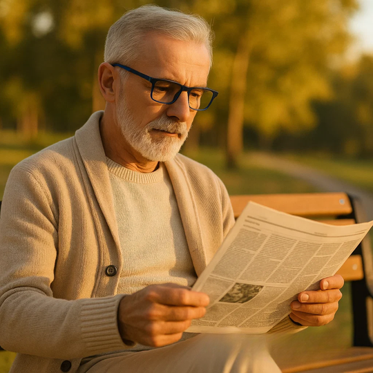 ClearVision | Ultraleichte multifokale Lesebrille Decorique.de