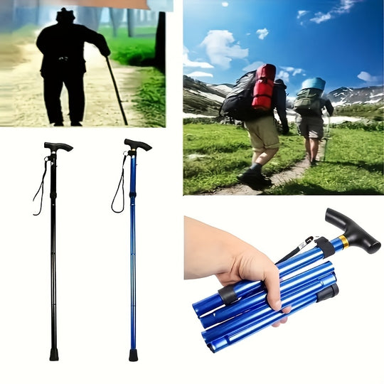 ClimbPro | Reise-Gehstock – Faltbar & rutschfester Griff Decorique.de