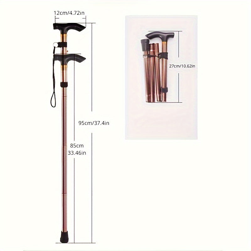 ClimbPro | Reise-Gehstock – Faltbar & rutschfester Griff Decorique.de