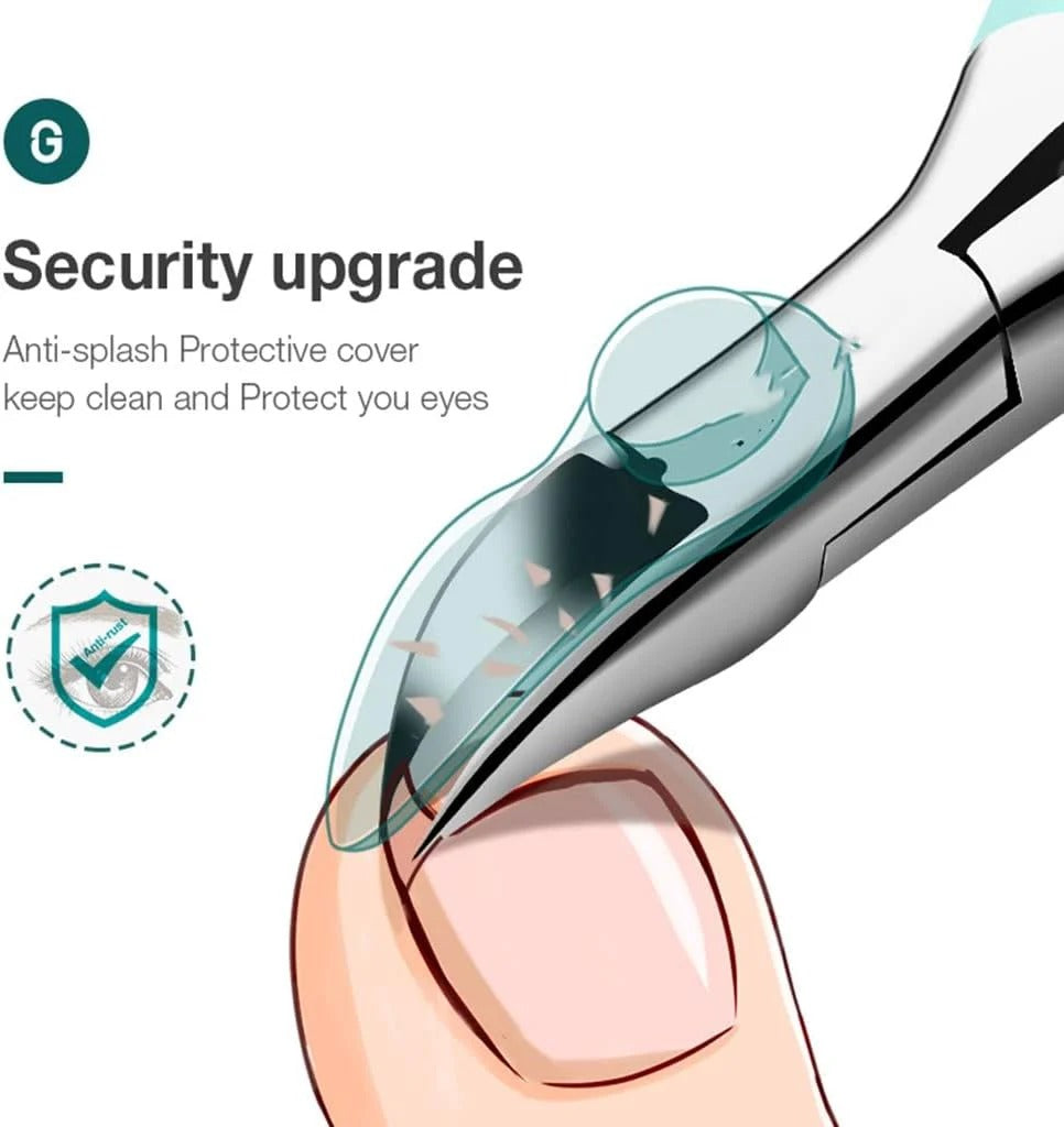 ClipEase | Zehennagelknipser mit gebogener Präzisionsklinge Decorique.de