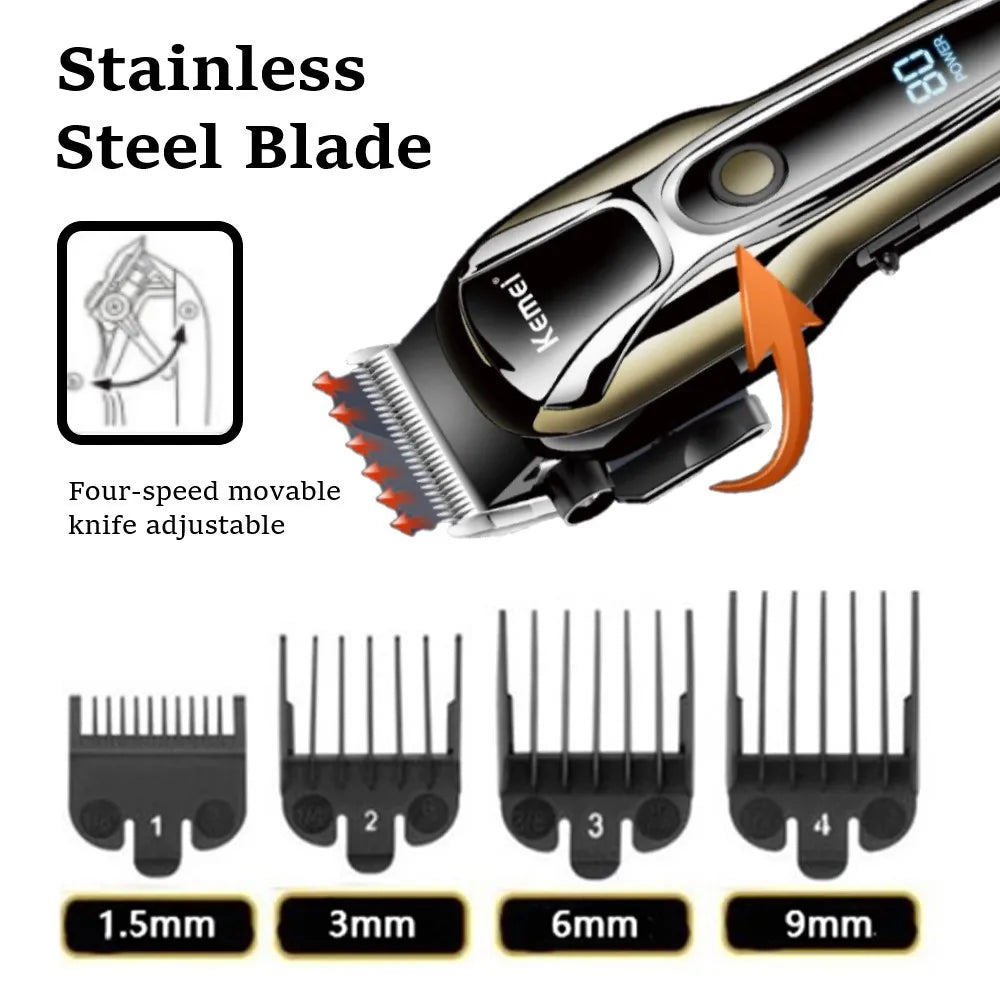 ClipperMax | Haarschneidemaschinen-Set für Männer und Friseure Decorique.de