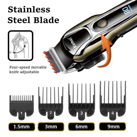 ClipperMax | Haarschneidemaschinen-Set für Männer und Friseure Decorique.de