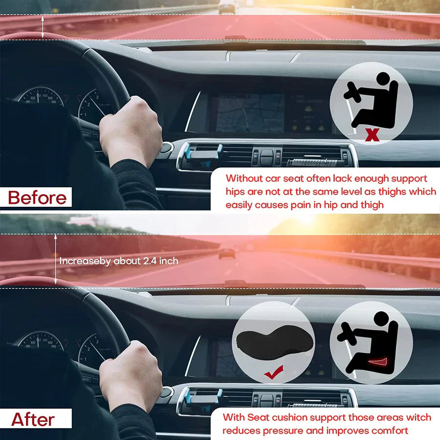 ComfyDrive | Auto-Boostersitzkissen für Erwachsene Decorique.de