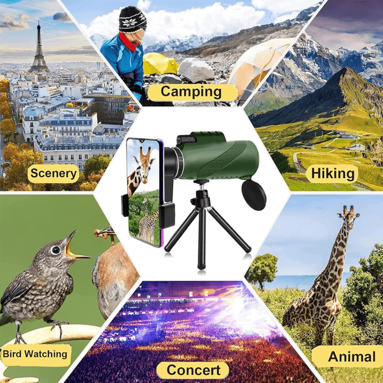 ClearSight | 600x Ultra-Zoom Monokular – Leicht, Kompakt & Wetterfest