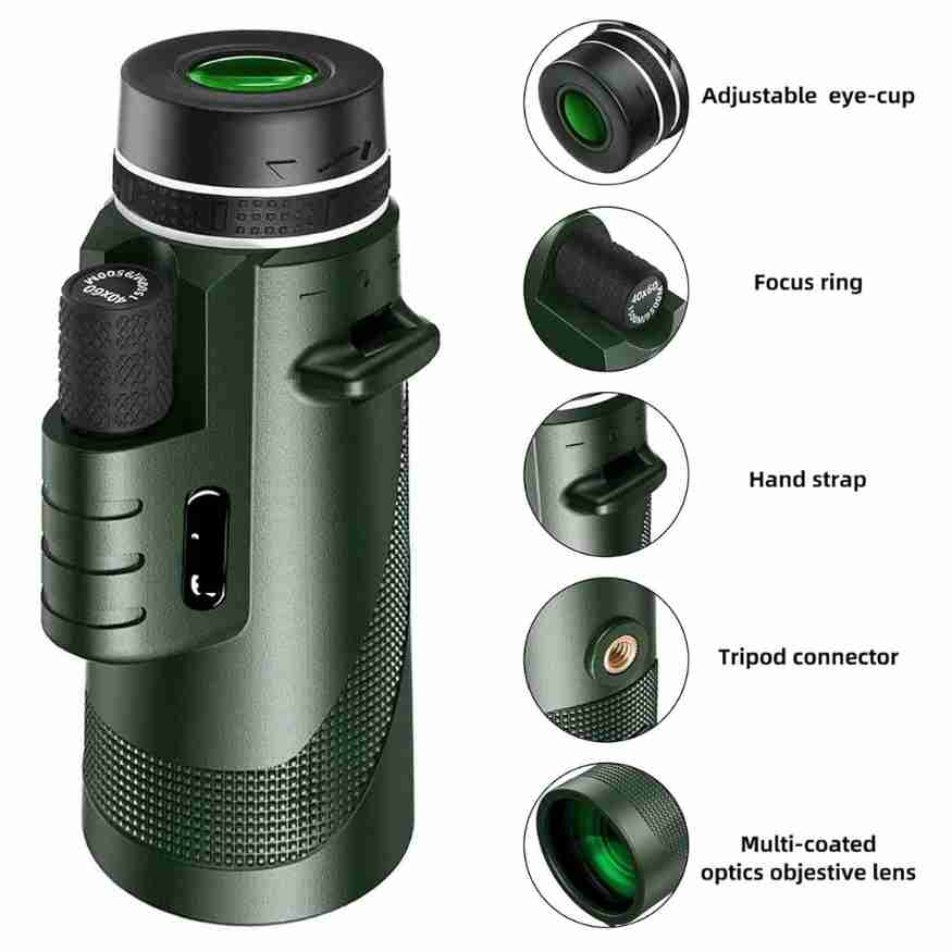 ClearSight | 600x Ultra-Zoom Monokular – Leicht, Kompakt & Wetterfest