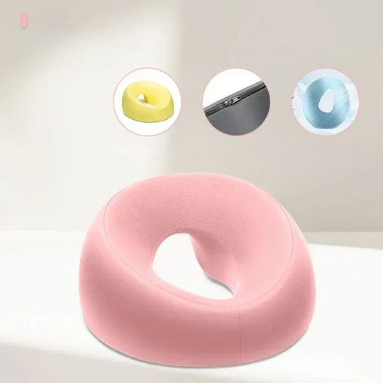 ContourRest | Ergonomisches Memory-Schaum-Kissen für Komfort im Schönheitssalon Rosa Decorique.de