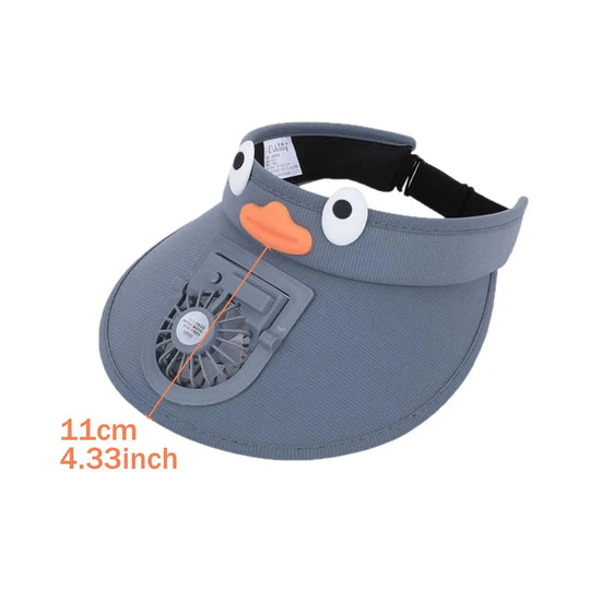 CoolCap | Kinder-Sonnenvisierhut mit Kühllüfter Decorique.de