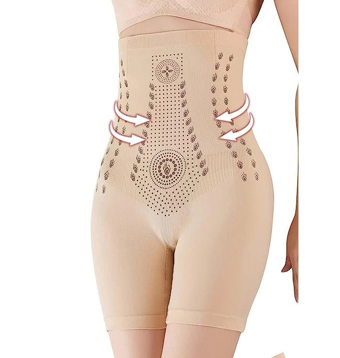 CoolForm | High-Waist Shapewear – Slim & Atmungsaktiv Beige Decorique.de