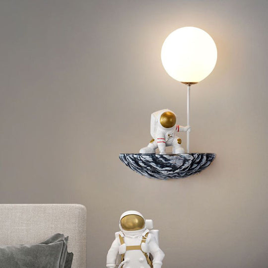 CosmicGlow | Weltraum-Thema Wandleuchte Decorique.de