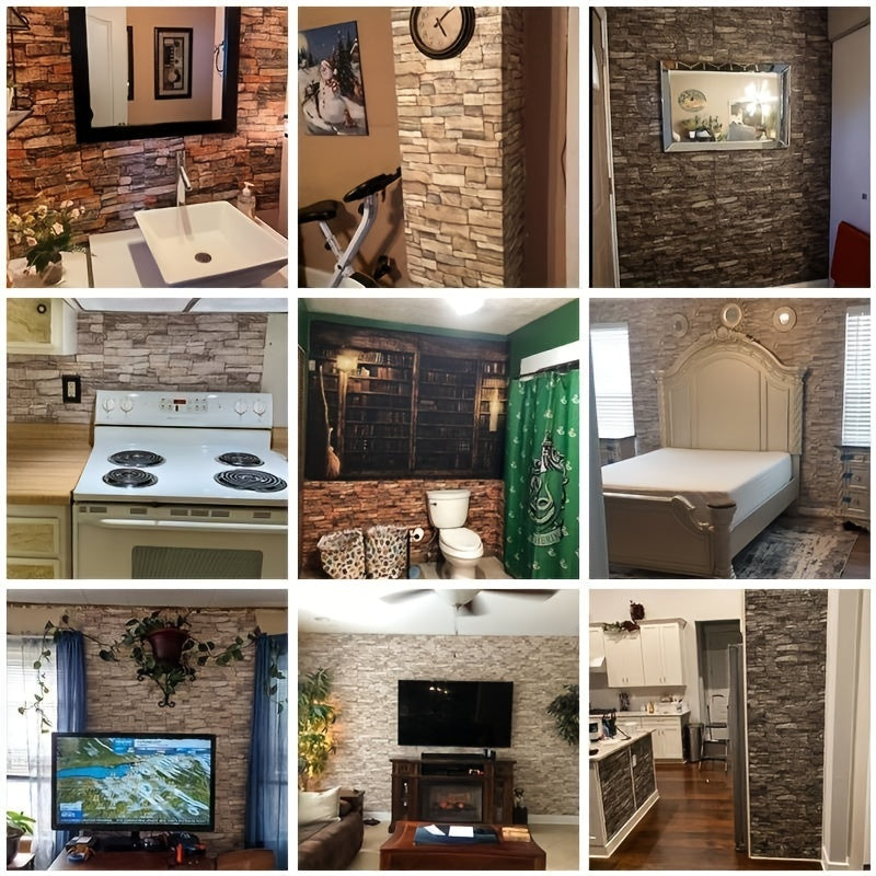 CosmoWall | Rechteckige 3D Wandfliesen – Matt & wasserfest Decorique.de