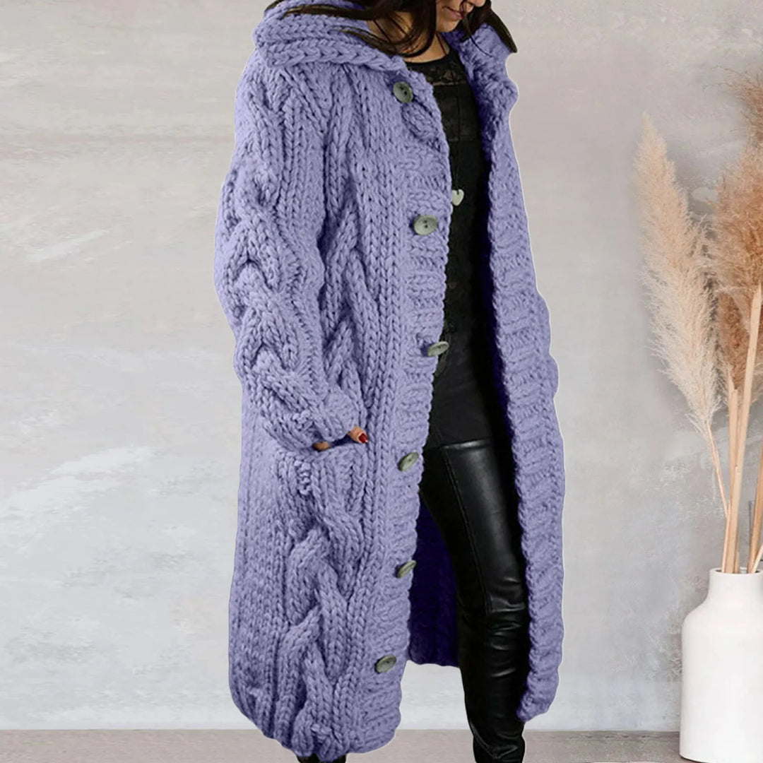 CozyVest | Dicke Weste für kalte Tage Lila Decorique.de