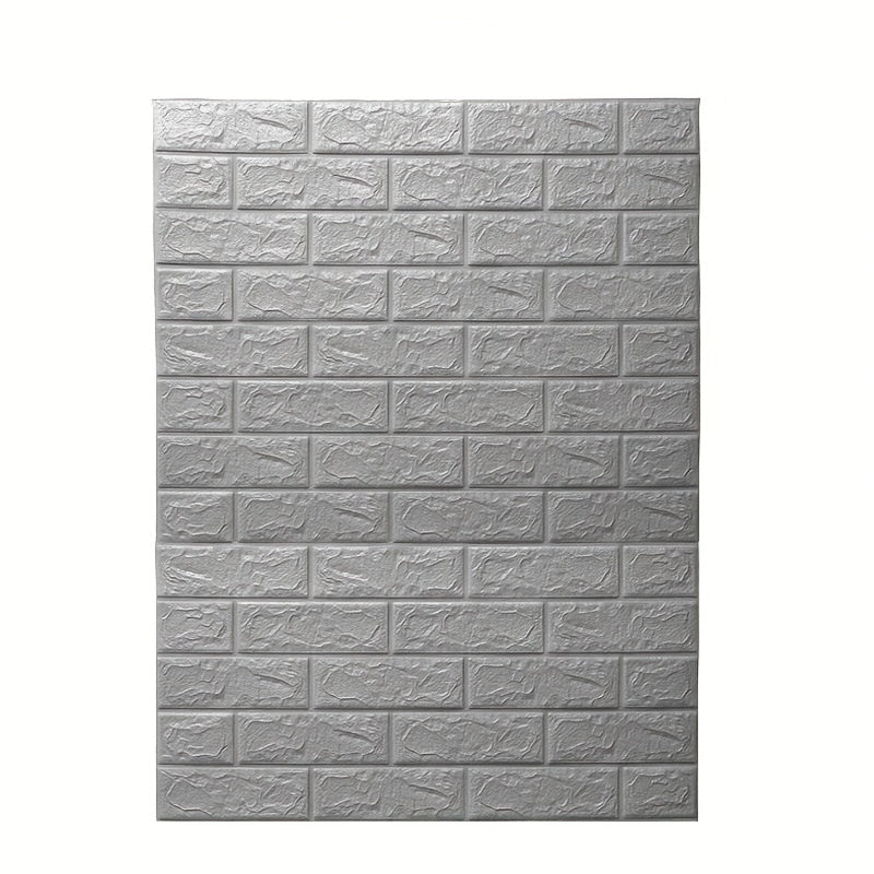 CozyWall | 3D Wandpanel – Stoßdämpfend, abwischbar & zuschneidbar Grau Decorique.de