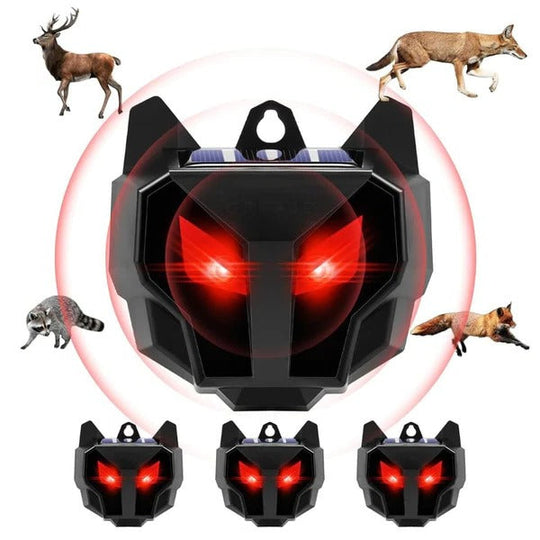 CritterGuard | Solarbetriebener Außen-Nacht-Tiervertreiber 2PCS Decorique.de