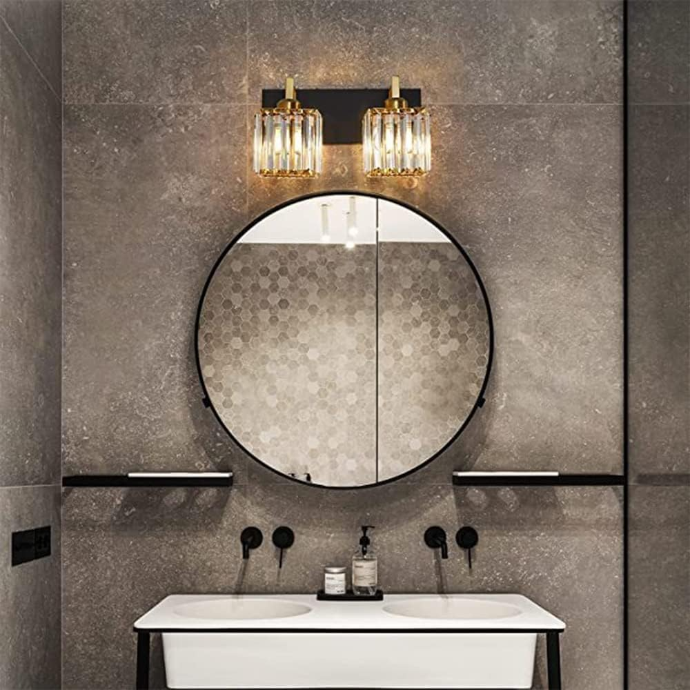 CrystalCube | Luxuriöse Kristall-Wandleuchte Decorique.de