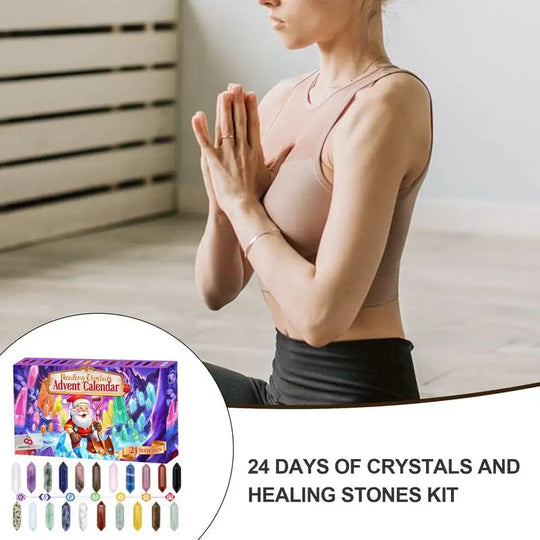 CrystalJoy | Adventskalender 2025 – 24 Einzigartige Kristalle täglich Decorique.de