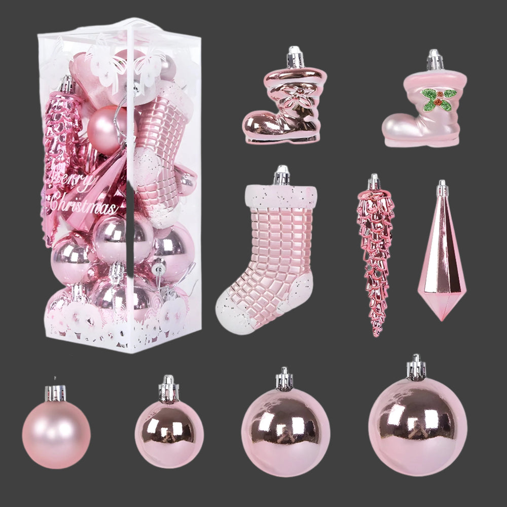 CrystalSphere | Elegante Kristall-Ornamente für Weihnachten Rosa Decorique.de