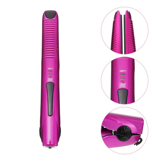 CurlFit | Tragbarer USB-Styling-Stab Rosa Decorique.de