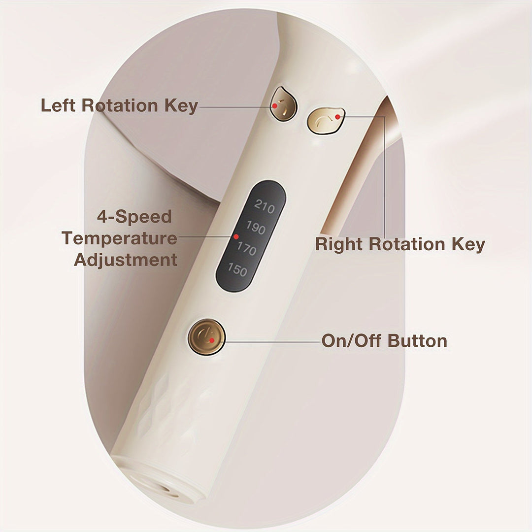 CurlFlow | Automatik-Lockenstab – Netzbetrieb & gleichmäßige Wärme Decorique.de