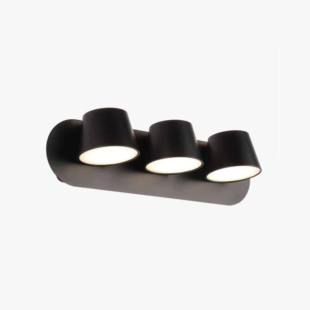 CylindraLux | Minimalistische Trio Wandleuchte Decorique.de