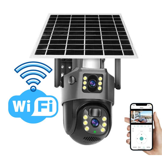 DualGuard | 4K Sicherheitskamera mit Solarpanel