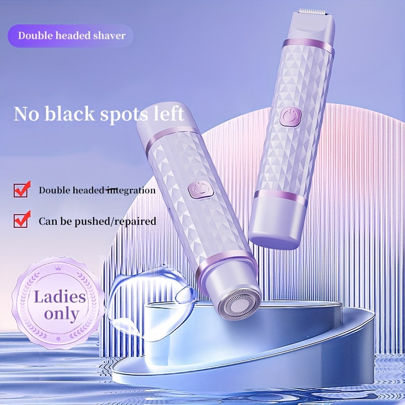 GlamTrim | Damenrasierer - Kabellose Präzision für Gesicht, Bikini & Beine