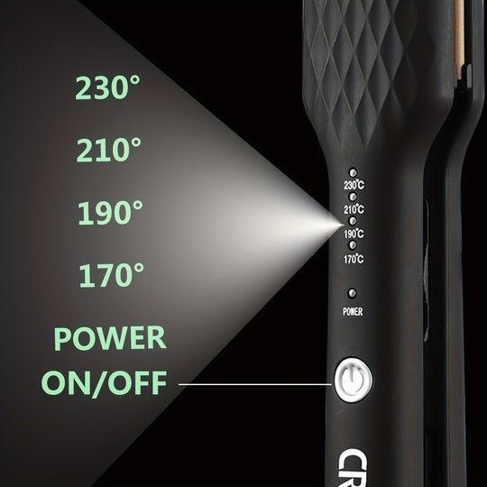 GlamForm | 2-in-1 Stylinggerät für Glätten, Locken & Crimpen