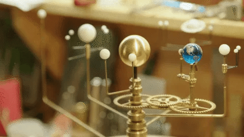 AstraLux | Großes Orrery-Modell unseres Sonnensystems