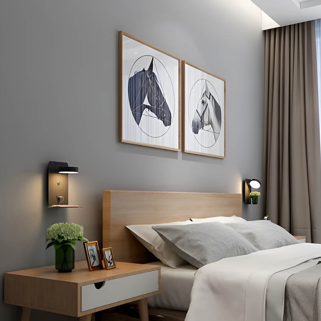 DazzleShelf | Minimalistische & USB-Aufladbare Nachtleuchte Decorique.de