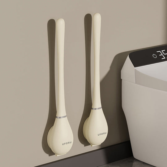 PureBrush | Elegante WC-Bürste mit antibakteriellem Silikonkopf