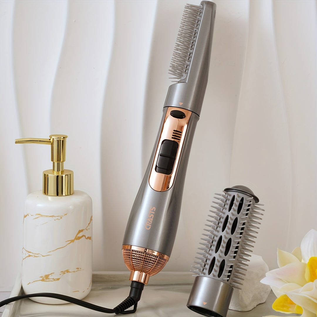 StyleComb | 2-in-1 Föhn- & Glättbürste mit Lockenfunktion