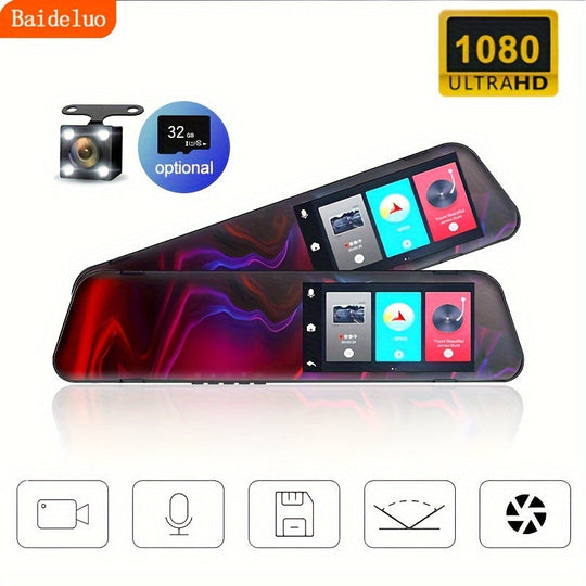 DriveVision | Auto-Dashcam – 1080p/30FPS & magnetische Montage