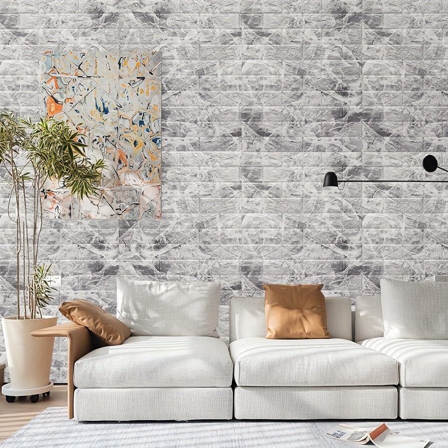 DecoBrick | 3D Wandpaneele Schaum – Wasserfest & rückstandsfrei Decorique.de