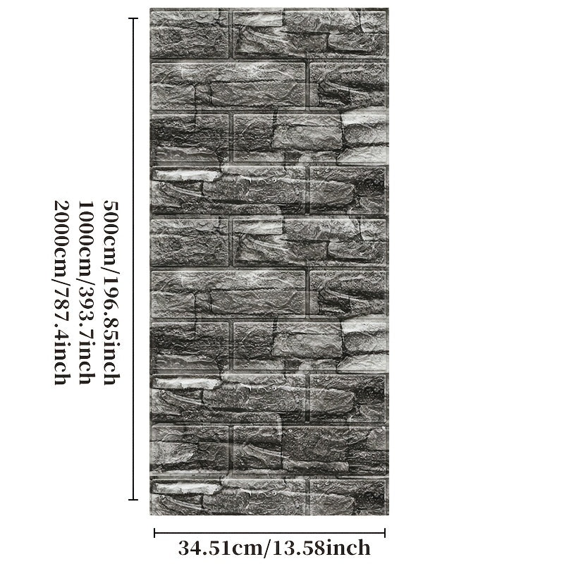DecoBrick | 3D Wandpaneele Schaum – Wasserfest & rückstandsfrei Decorique.de