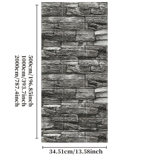 DecoBrick | 3D Wandpaneele Schaum – Wasserfest & rückstandsfrei Decorique.de
