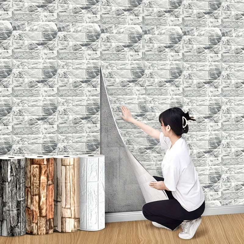 DecoBrick | 3D Wandpaneele Schaum – Wasserfest & rückstandsfrei Decorique.de