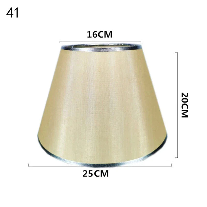 DecoCharm | Nostalgischer Lampenschirm aus Stoff & PVC 41 Decorique.de